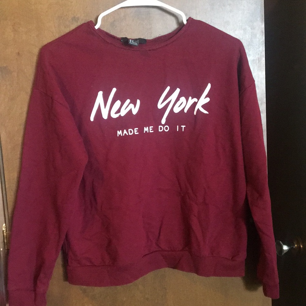 maroon hoodie